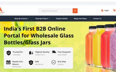 India’s First Ecommerce Portal for Glass Bottle & Glass Jar