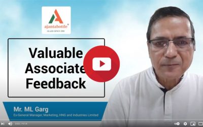 Ajanta Bottle fulfilling glass packaging needs for the past 40 years – M.L. Garg, HNG & Industries