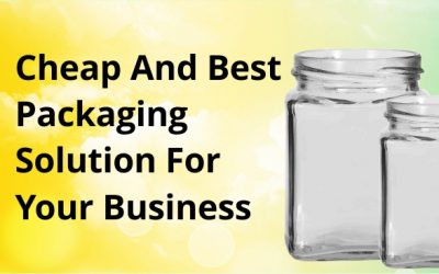 Glass Containers: Cheap And Best Packaging Solution