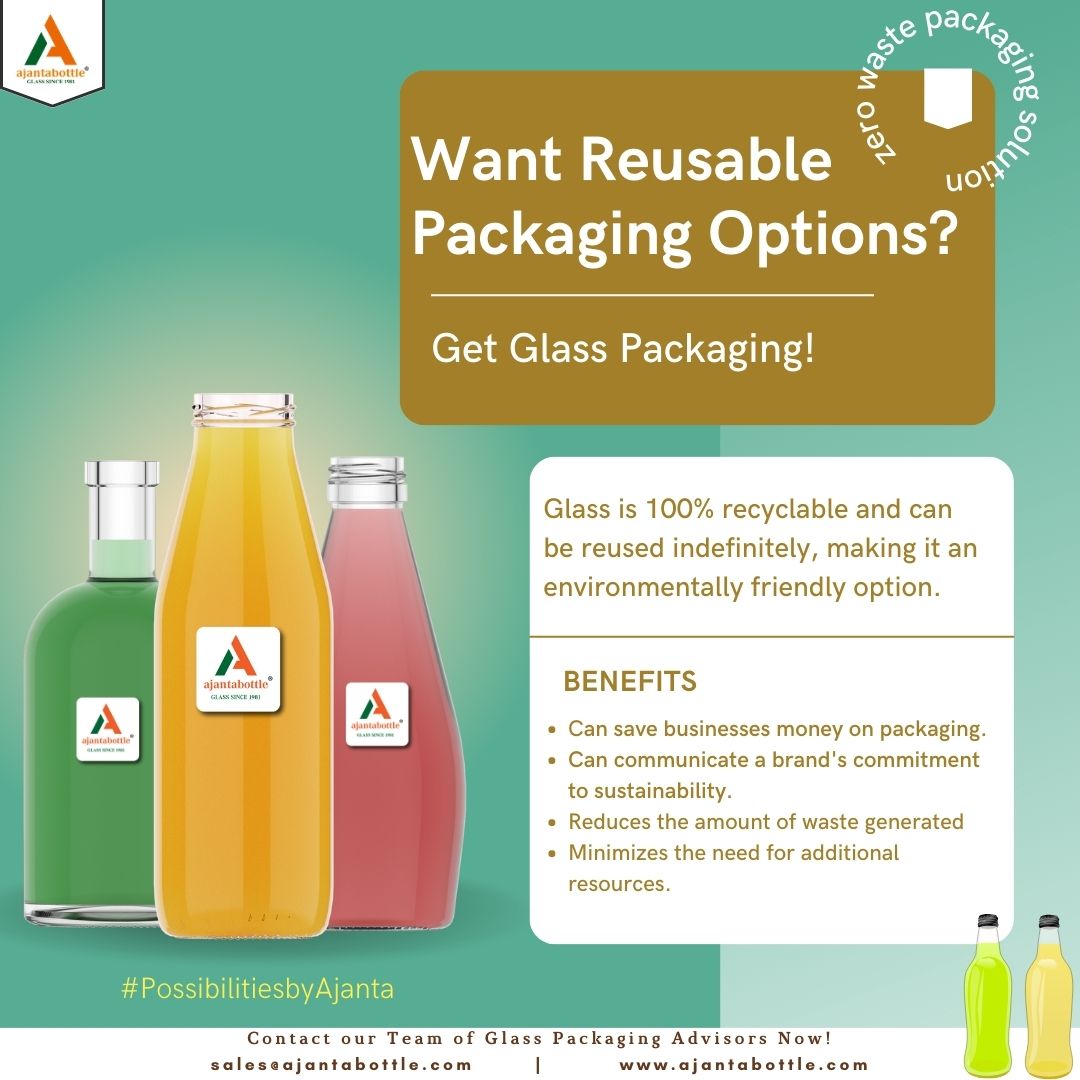 Reusable Glass Packaging, Glass Bottle Manufacturers