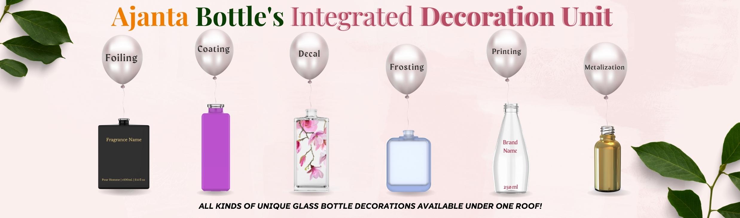 Glass Bottle decoration ideas, Packaging Design Ideas
