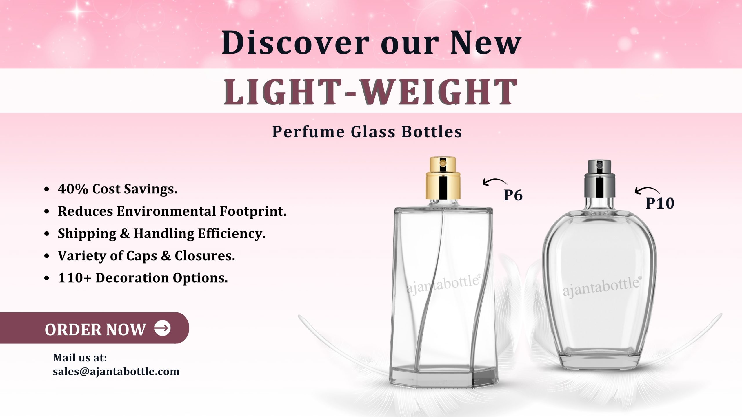 Perfume Glass Bottle wholesale Delhi