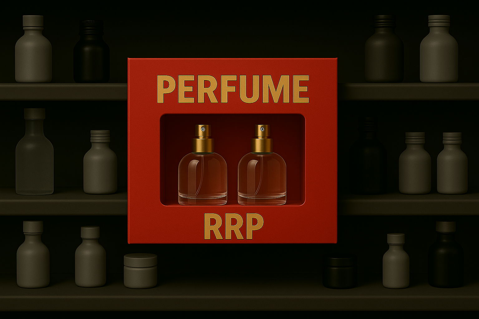 retail-ready perfume packaging for perfumes
