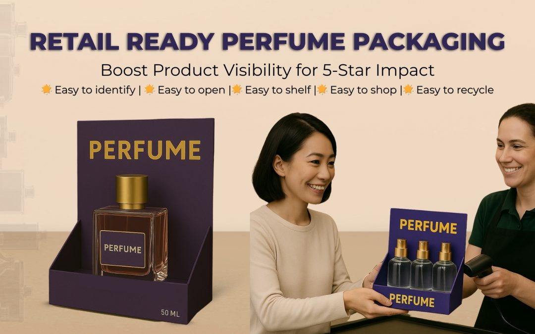 retail-ready perfume packaging