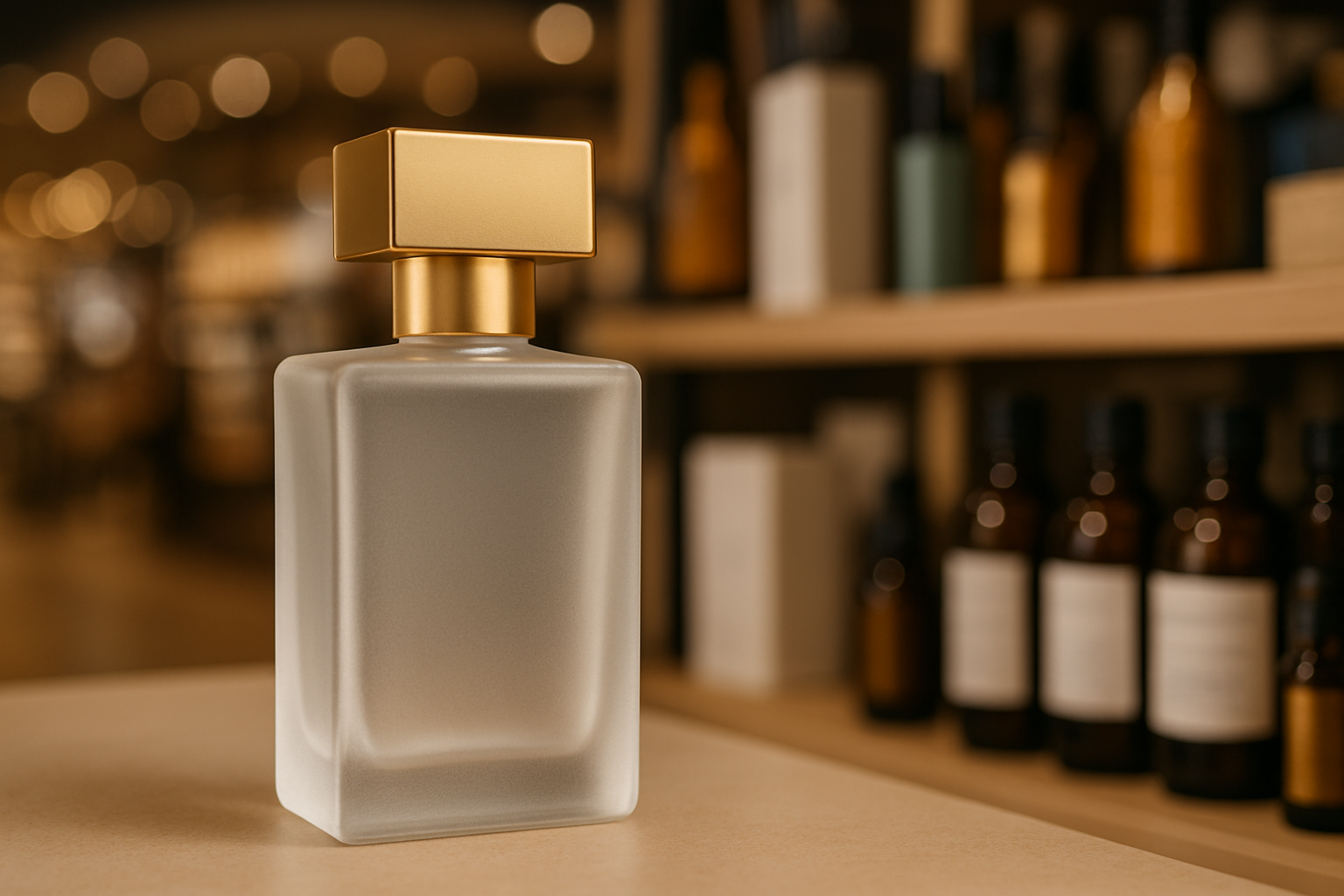glass bottle