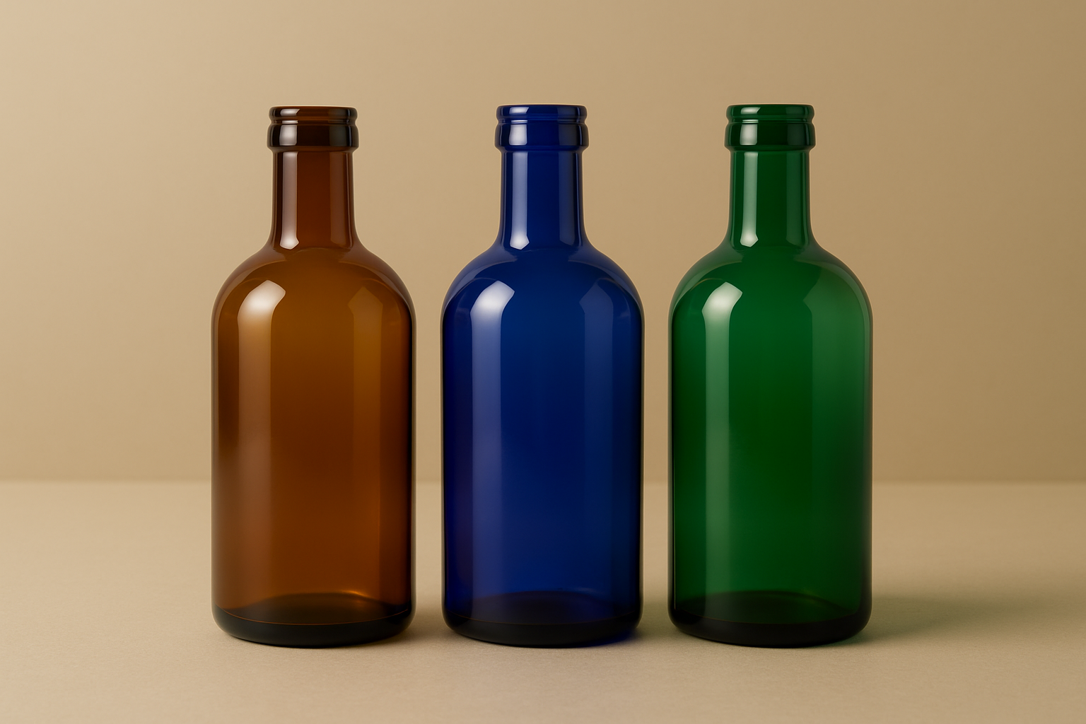 glass bottle