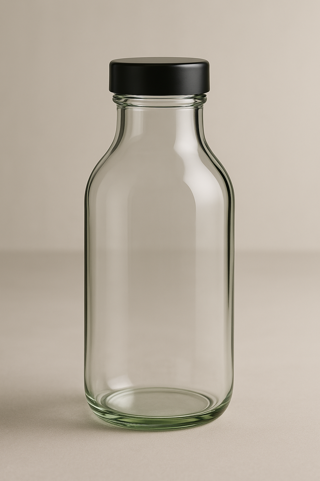 small glass bottles