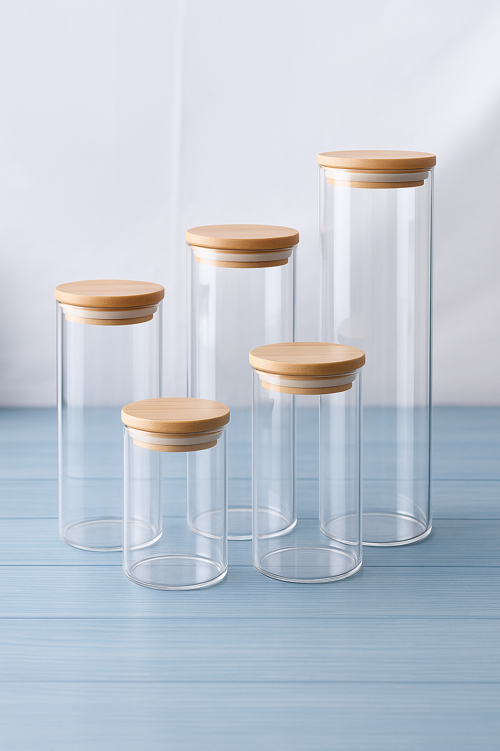 glass jars