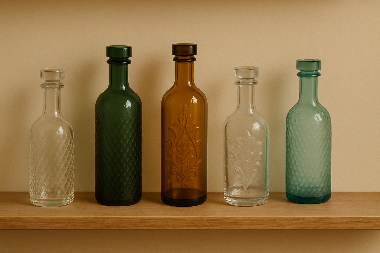 glass bottle