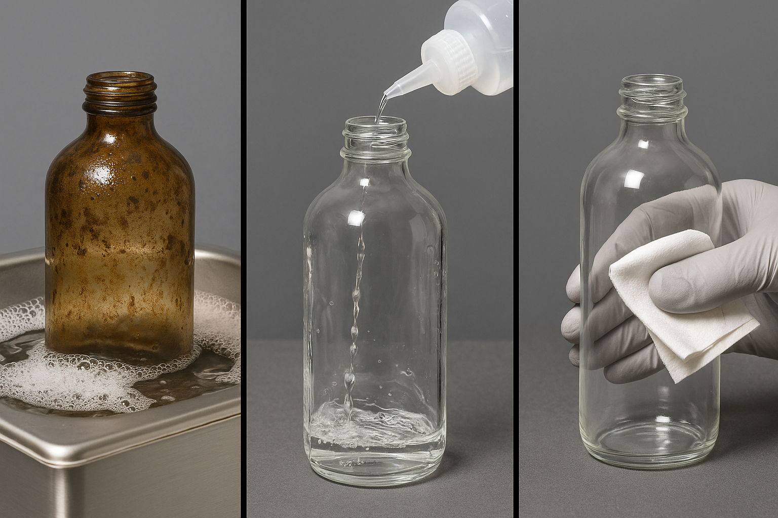 glass bottle