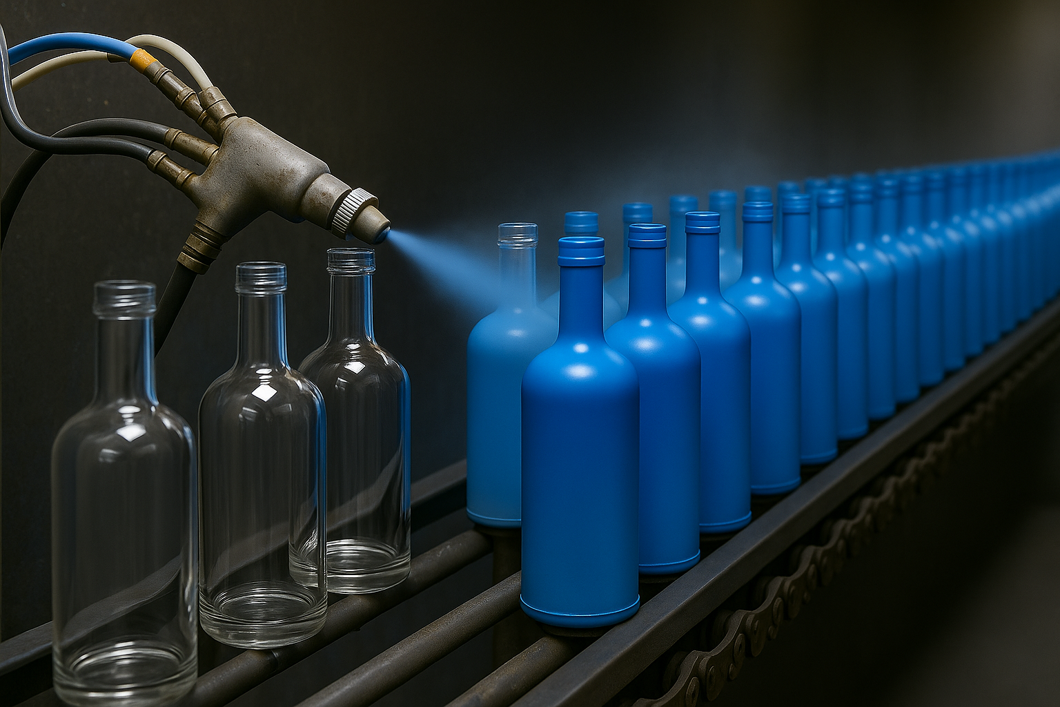 glass bottle