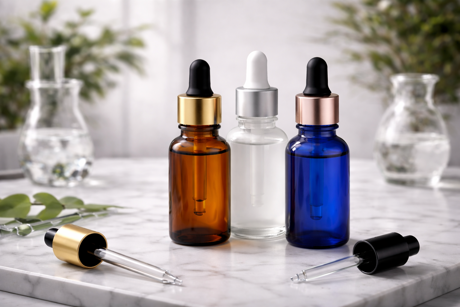 dropper bottles