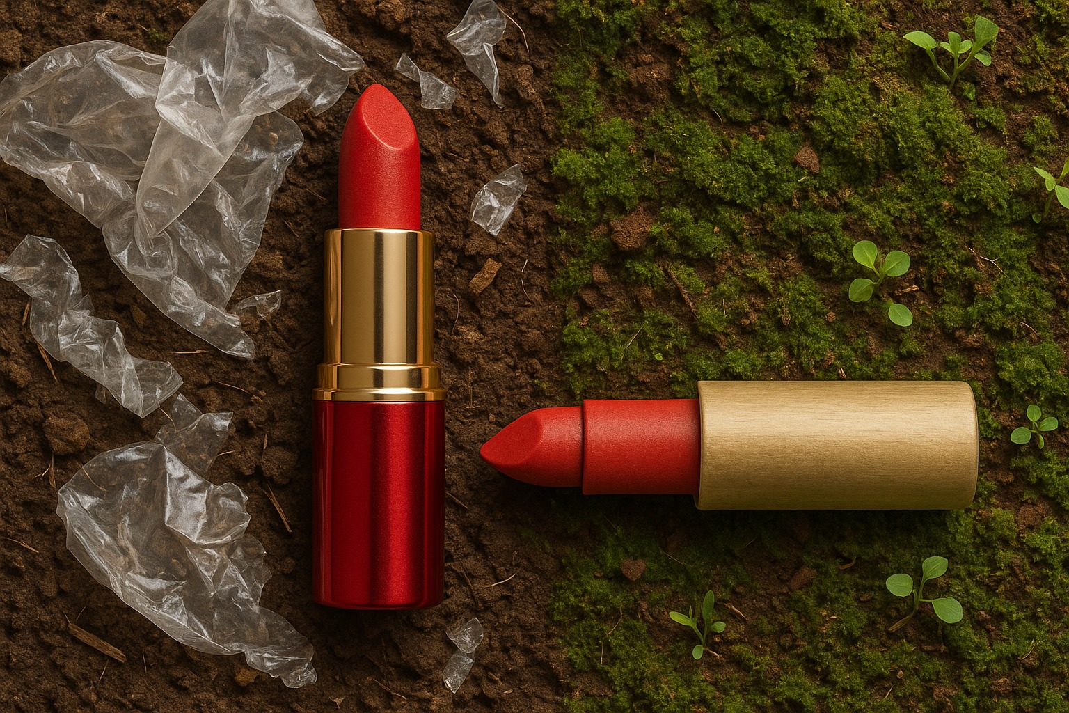 sustainable lipstick packaging
