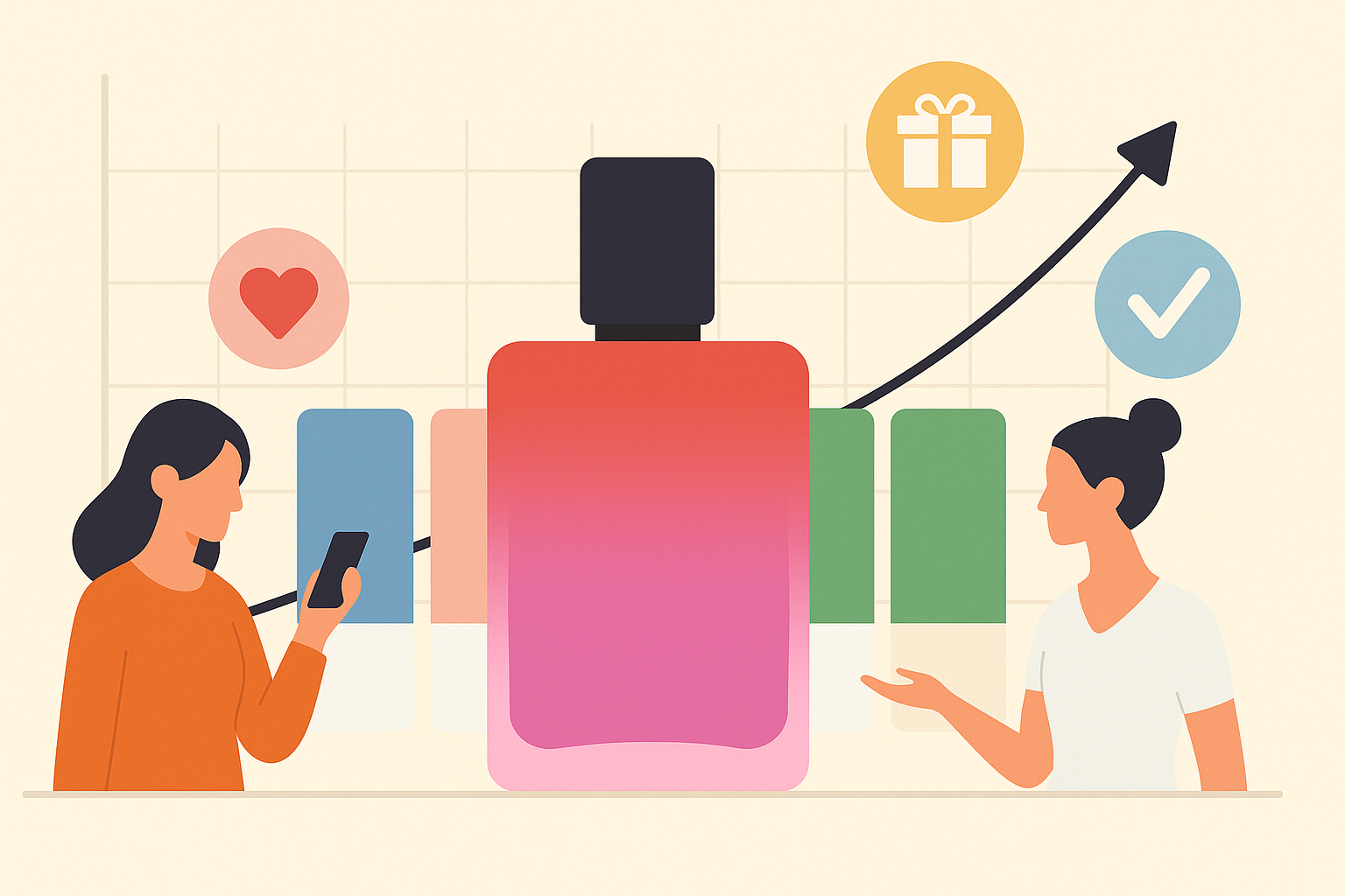 Perfume bottle colour psychology