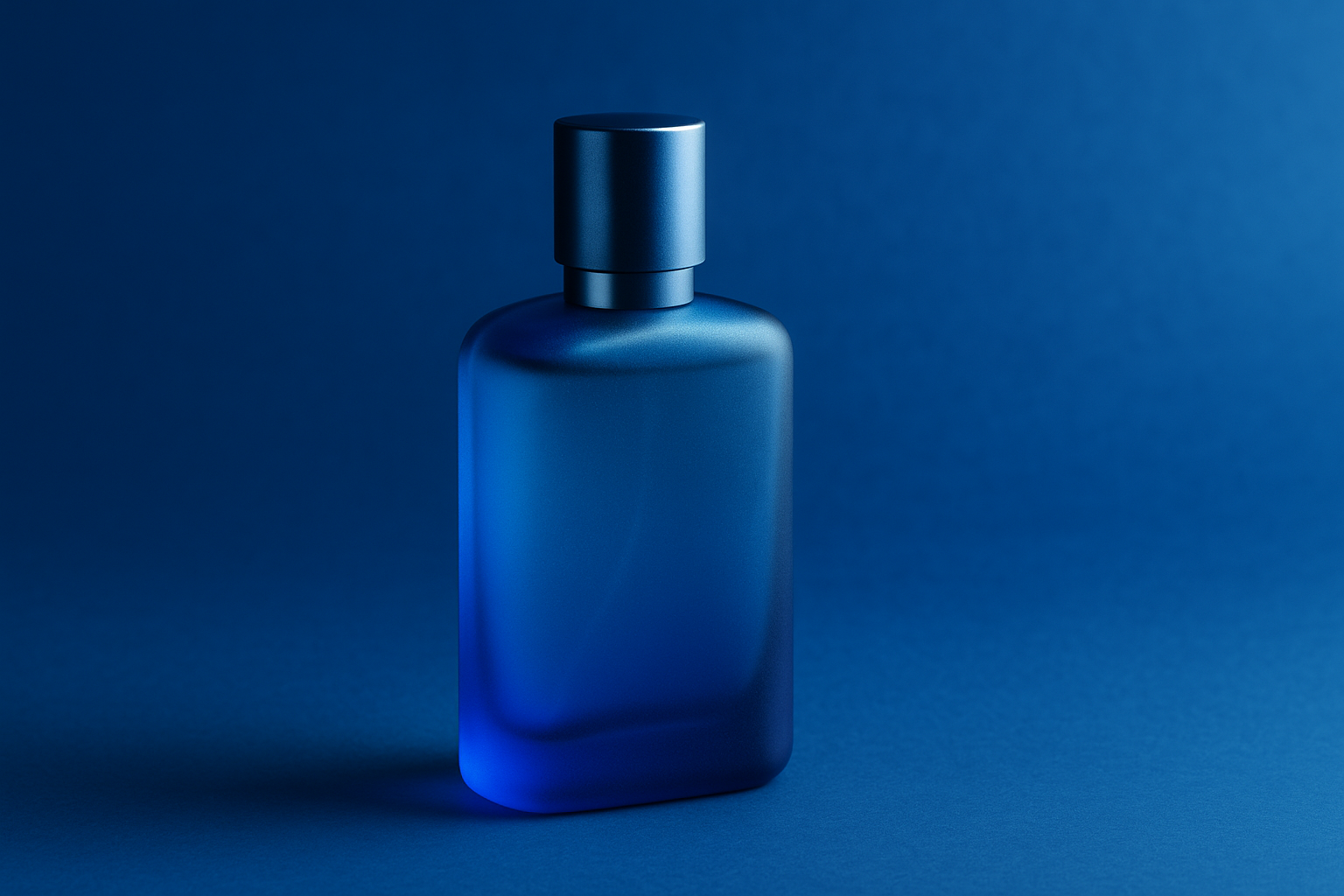 Blue Perfume Bottle