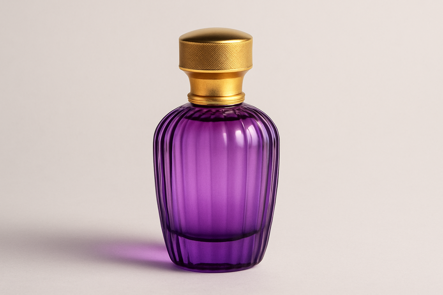 Purple Perfume Bottle