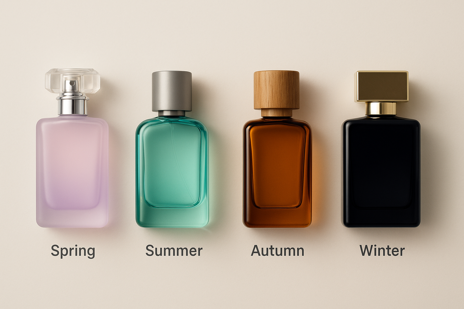 Seasonal Perfume Bottles