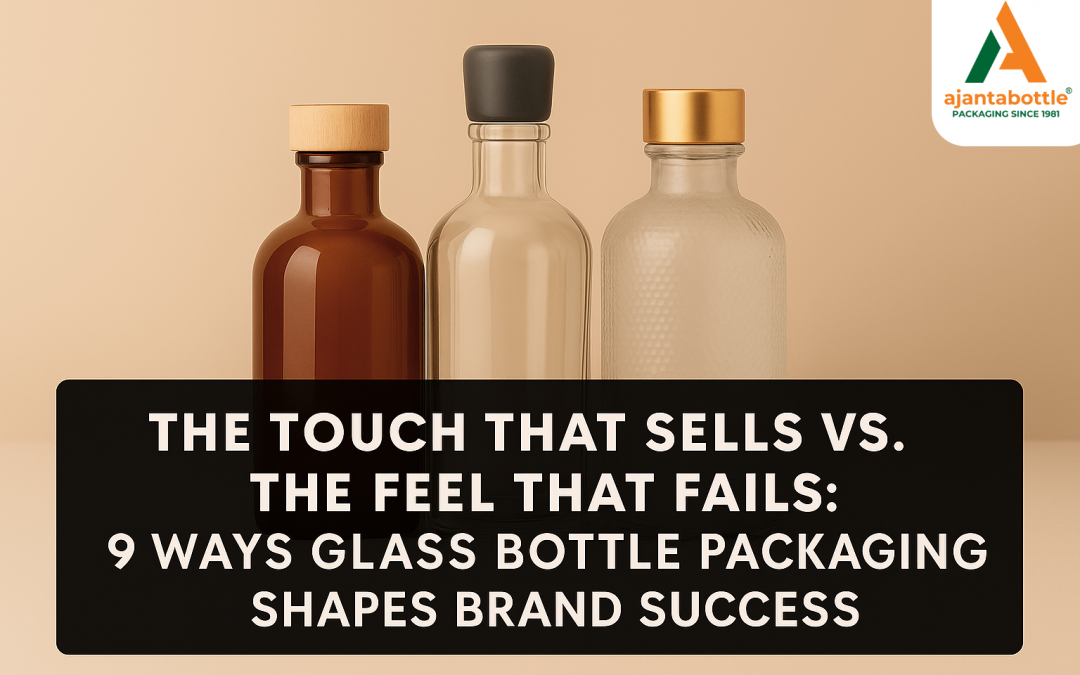 The Touch That Sells vs. The Feel That Fails: 9 Ways Glass Bottle Packaging Shapes Brand Success
