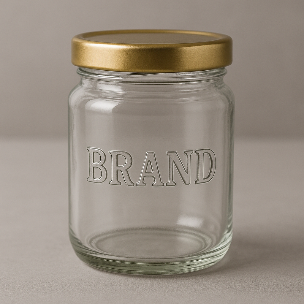 glass jars with lids