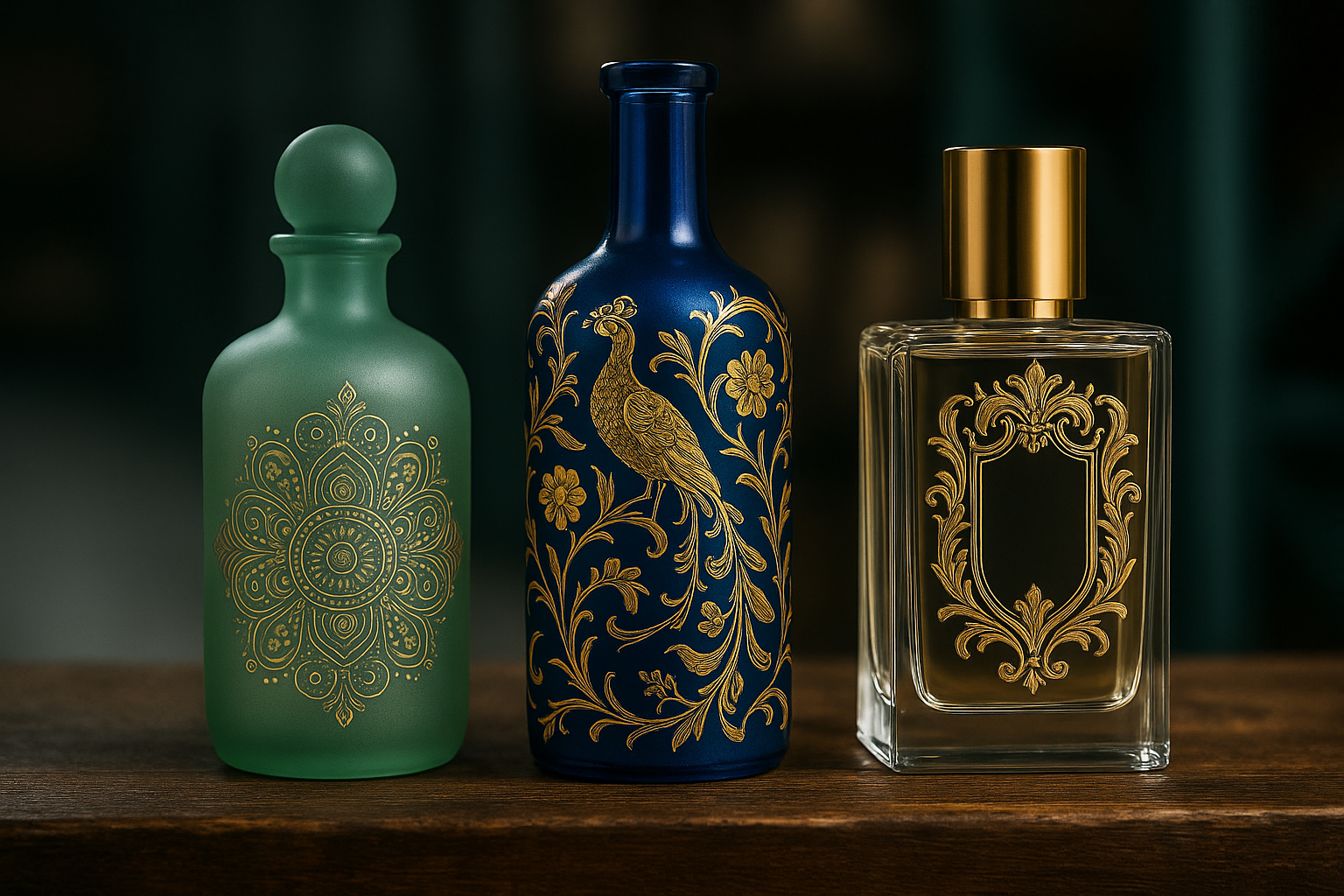 Decorated Perfume Bottle