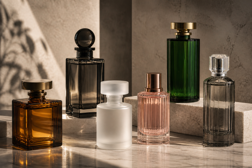 glass bottles and jars