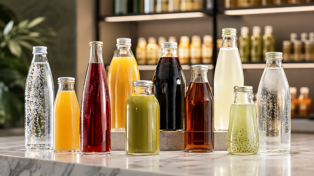 Glass bottles