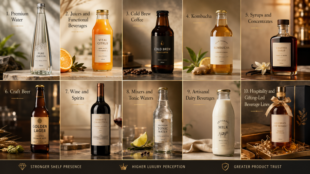 Glass bottles
