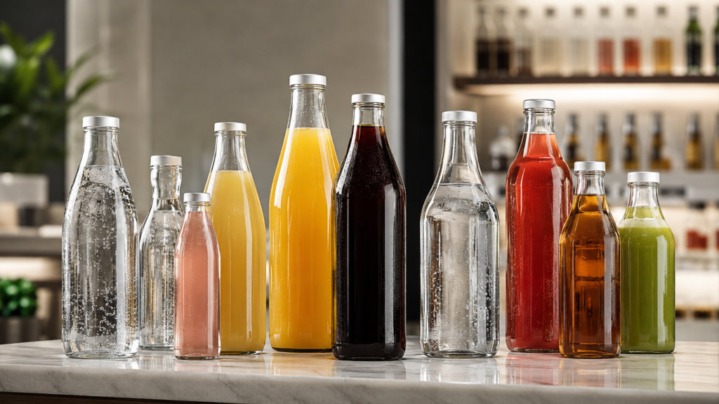 Glass bottles