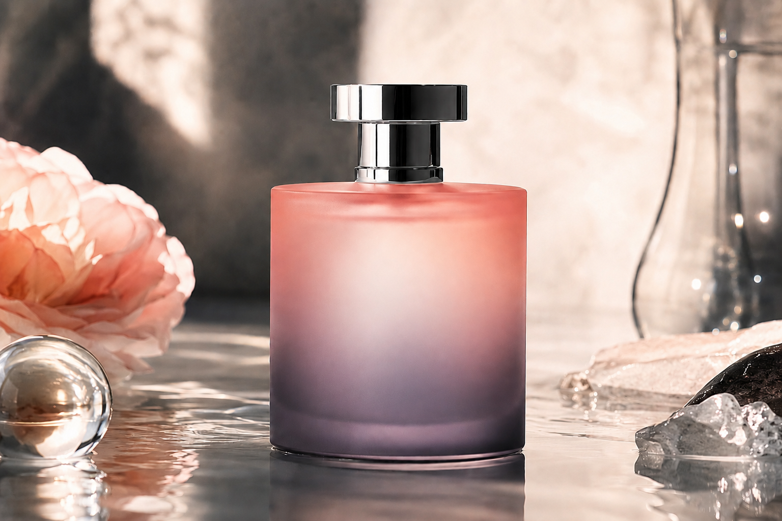 perfume glass bottle