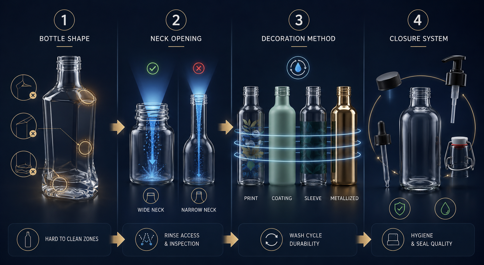 glass bottle