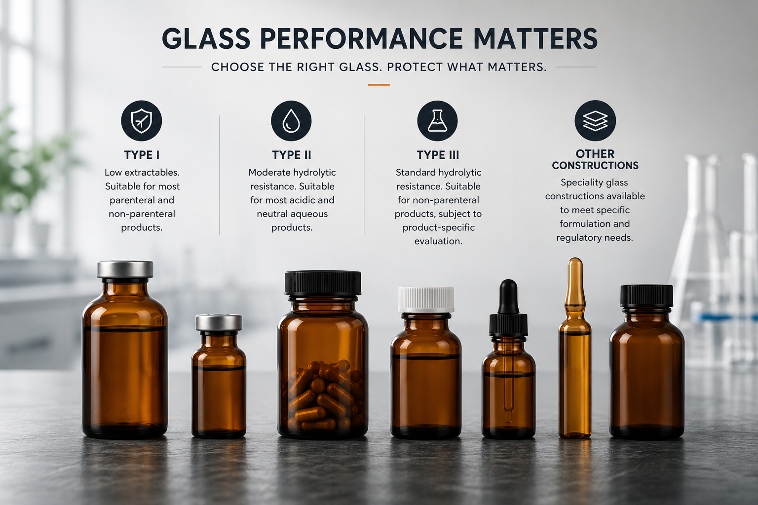 amber glass
