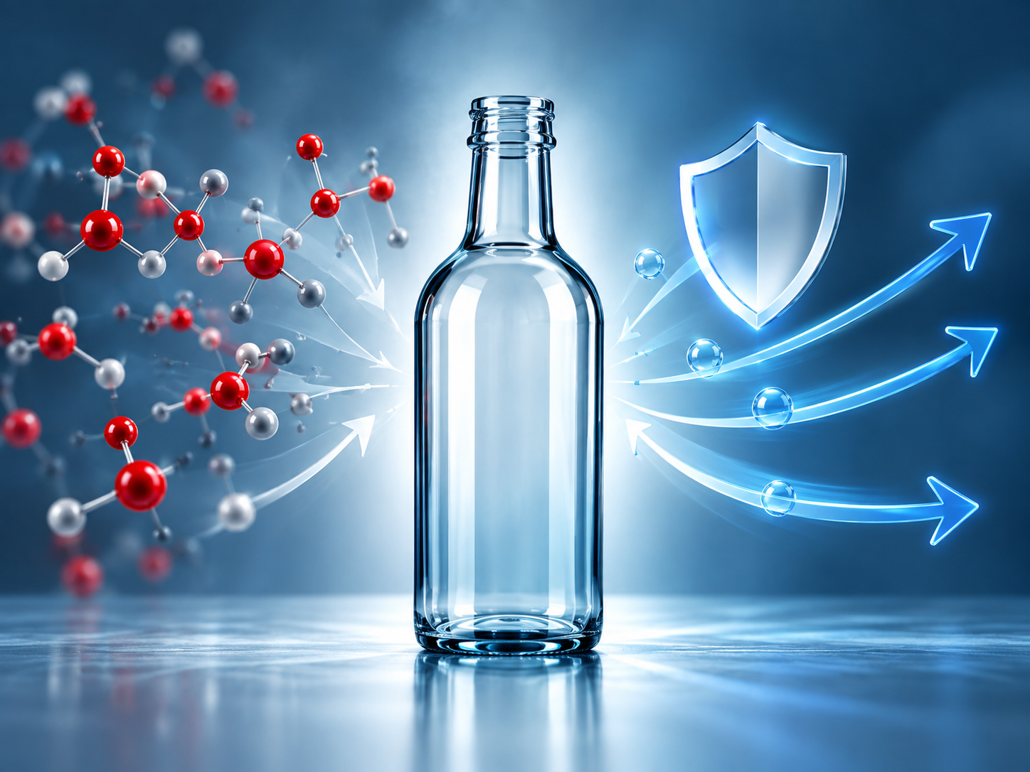 glass beverage bottles