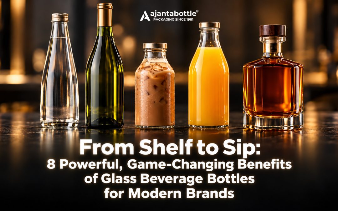 glass beverage bottles